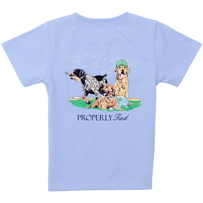Properly TIed Boys Diamond Dogs Short Sleeve