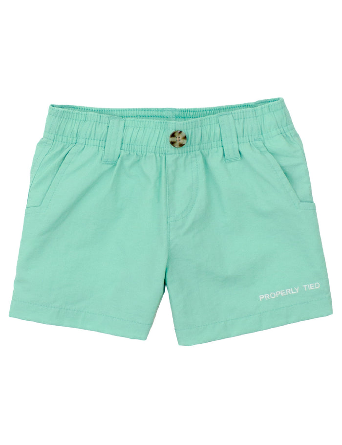 Properly Tied Boys Mallard Short | Beach Glass