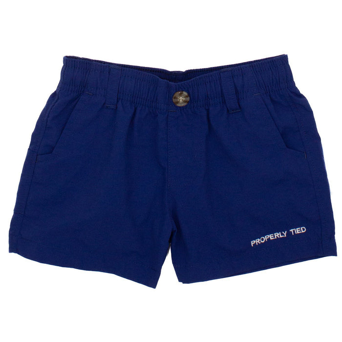 Properly Tied Boys Mallard Short | Marine Navy