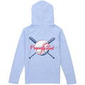 Properly Tied Boys Shade Performance Hoodie Play Ball Light Blue