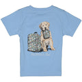 Properly Tied Boys Short Sleeve Tee Study Buddy | Light Blue