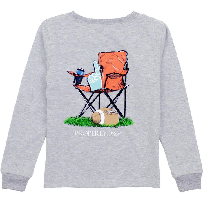Properly Tied Boys Sidelines Long Sleeve