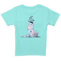 Properly Tied Girls Golf Clubs Short Sleeve Seafoam