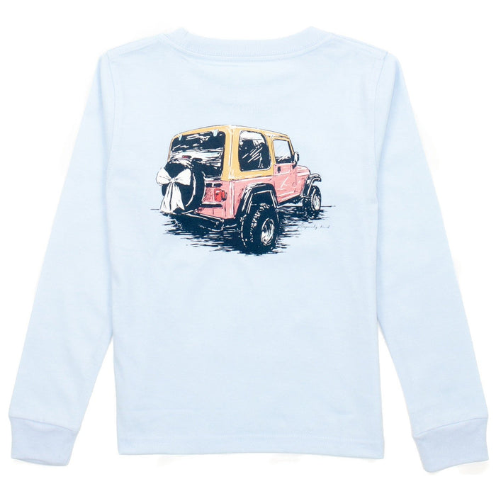 Properly Tied Girls Pink Adventure Long Sleeve