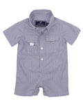 Properly Tied Lucky Duck Baby Performance Fishing Shortalls | Jet Grey