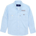 Properly Tied Lucky Duck Performance Fishing Shirt | Aqua