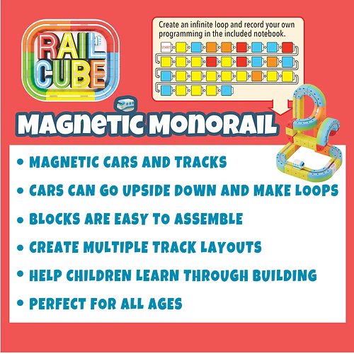 Rail Cube Monorail Starter Set (32 pcs)