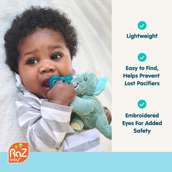 RaZbuddy Coby Cow Paci/Teether Holder