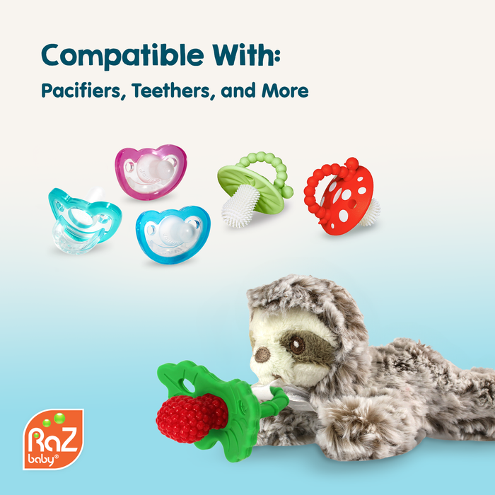 RaZbuddy Coby Cow Paci/Teether Holder