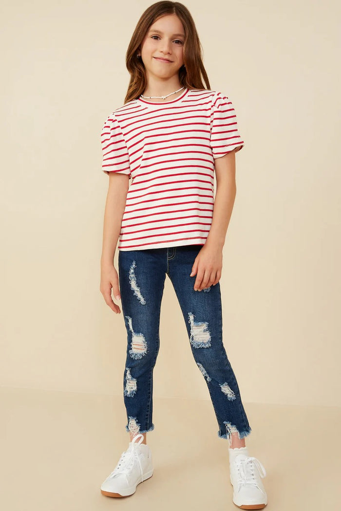 Red Stripe T-Shirt