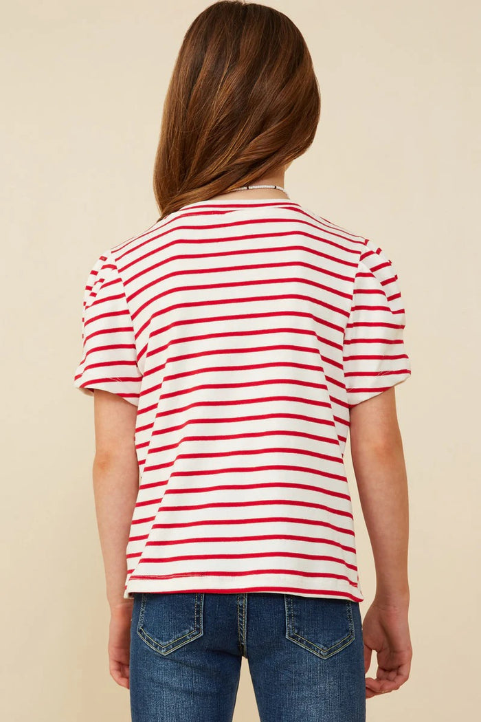 Red Stripe T-Shirt