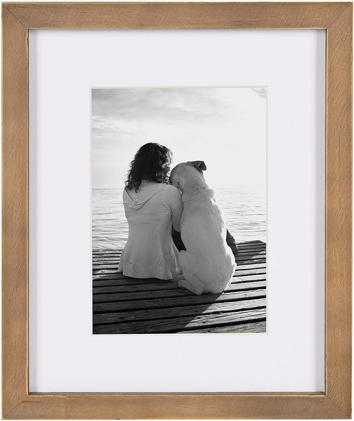 Gallery Rustic Brown Solid Wood 8X10 Frame