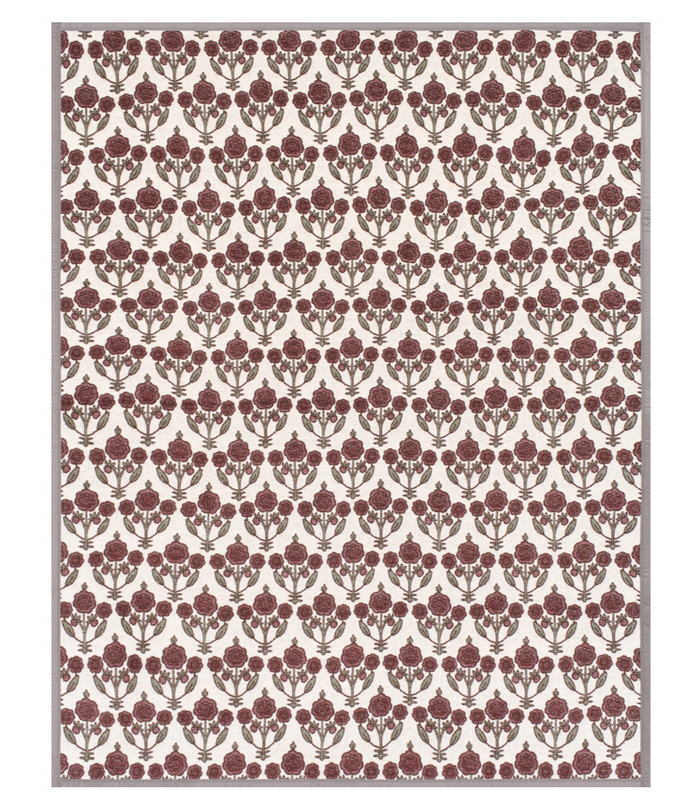 Ruthie Blockprint Blanket