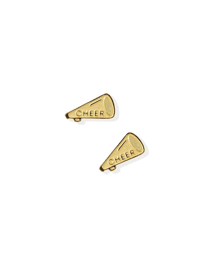 Screwback Stud Earrings - Cheer