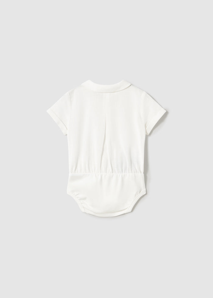 Short Sleeve Bodysuit Natural