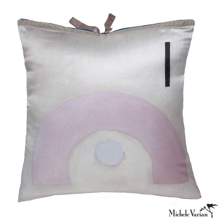 Silk Print Pillow Balance Study No 1 20x20