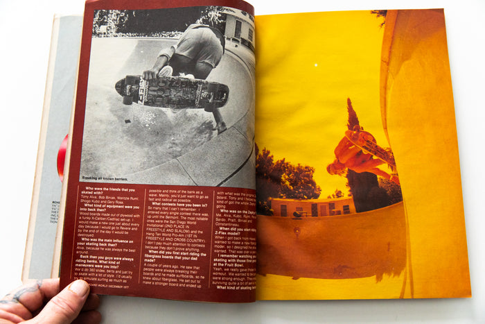 SKATEBOARD WORLD MAGAZINE | December 1977