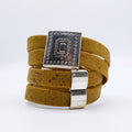 Small Double Wrap Portuguese Cork Bracelet