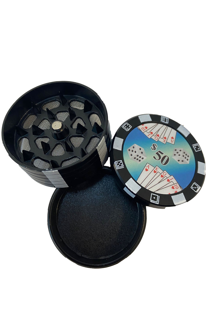 Small Metal Poker Grinders (12ct)
