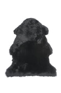 Small Sheepskin Throw - Black