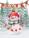 Snowman Love Printable