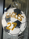 Soccer Ball Door Hanger