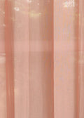 Solid clay sheer Fabric - Rust