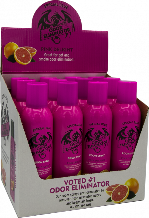 Special Blue Room Spray 12 PC Display