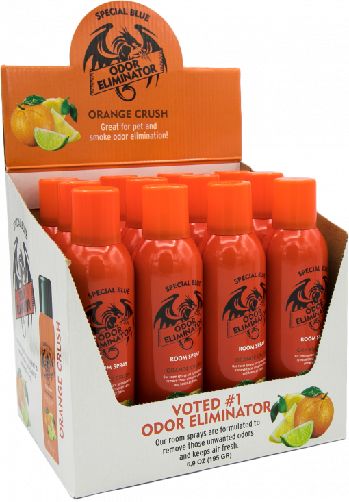Special Blue Room Spray 12 PC Display