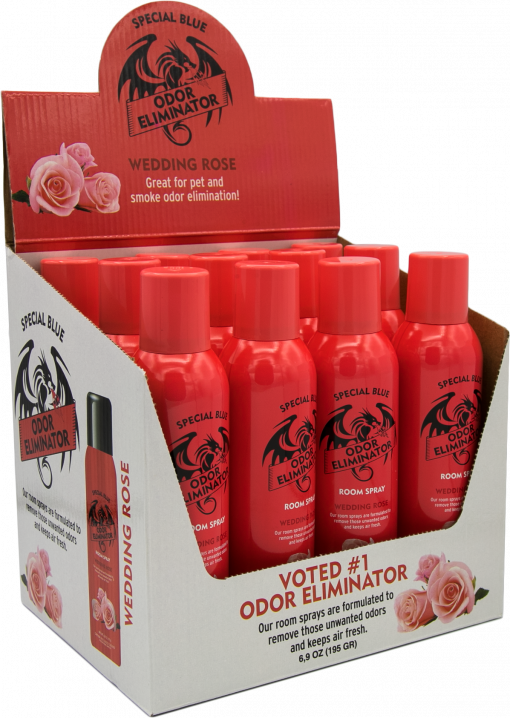 Special Blue Room Spray 12 PC Display