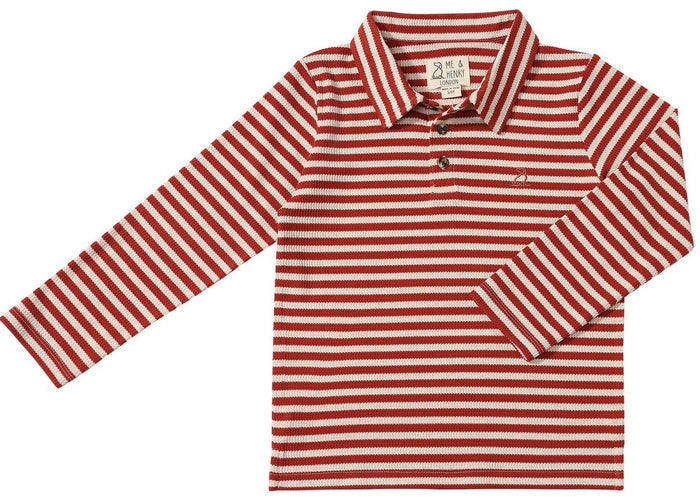 Spencer Polo Rust/Cream