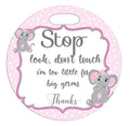 Stop Germ Sign