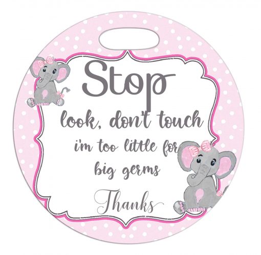 Stop Germ Sign