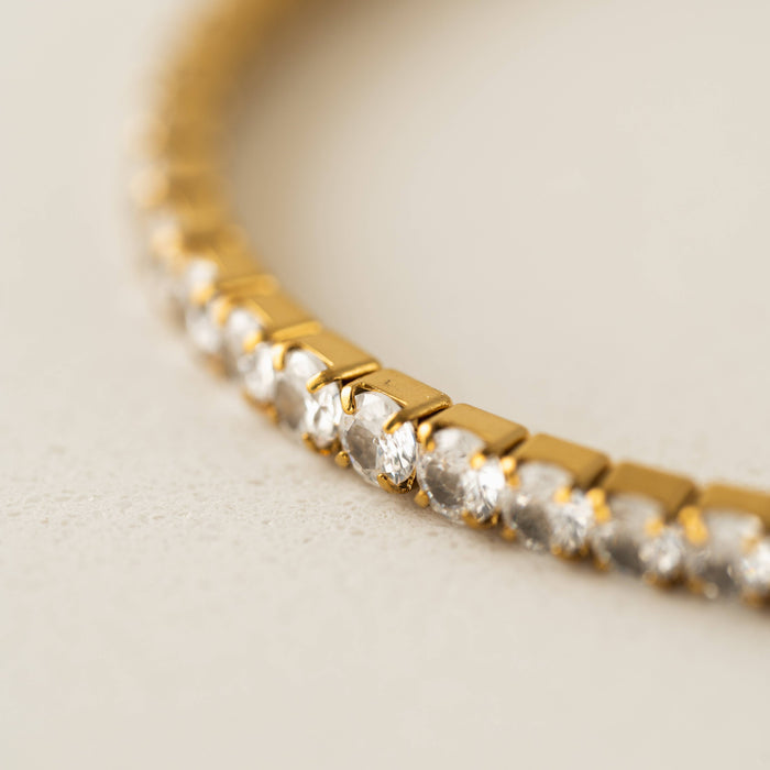 Stretch CZ Tennis Bracelet