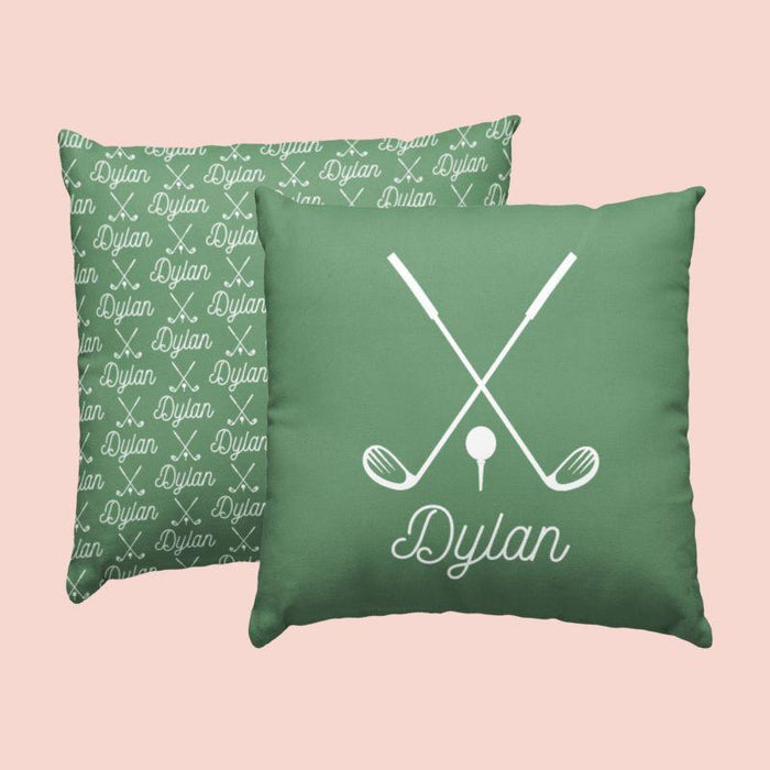 Sugar + Maple Custom Pillow | Centered Icon