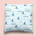 Sugar + Maple Custom Pillow | Shark Fin
