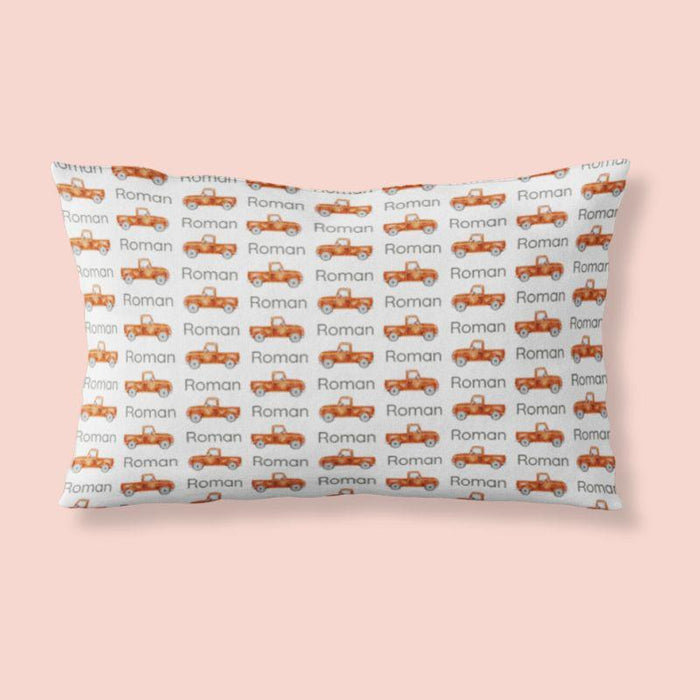 Sugar + Maple Custom Pillow | Trucks