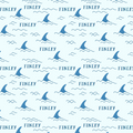 Sugar + Maple Personalized Towel | Shark Fin
