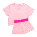 Sweet Lane Soft Shorts Set | Cotton Candy