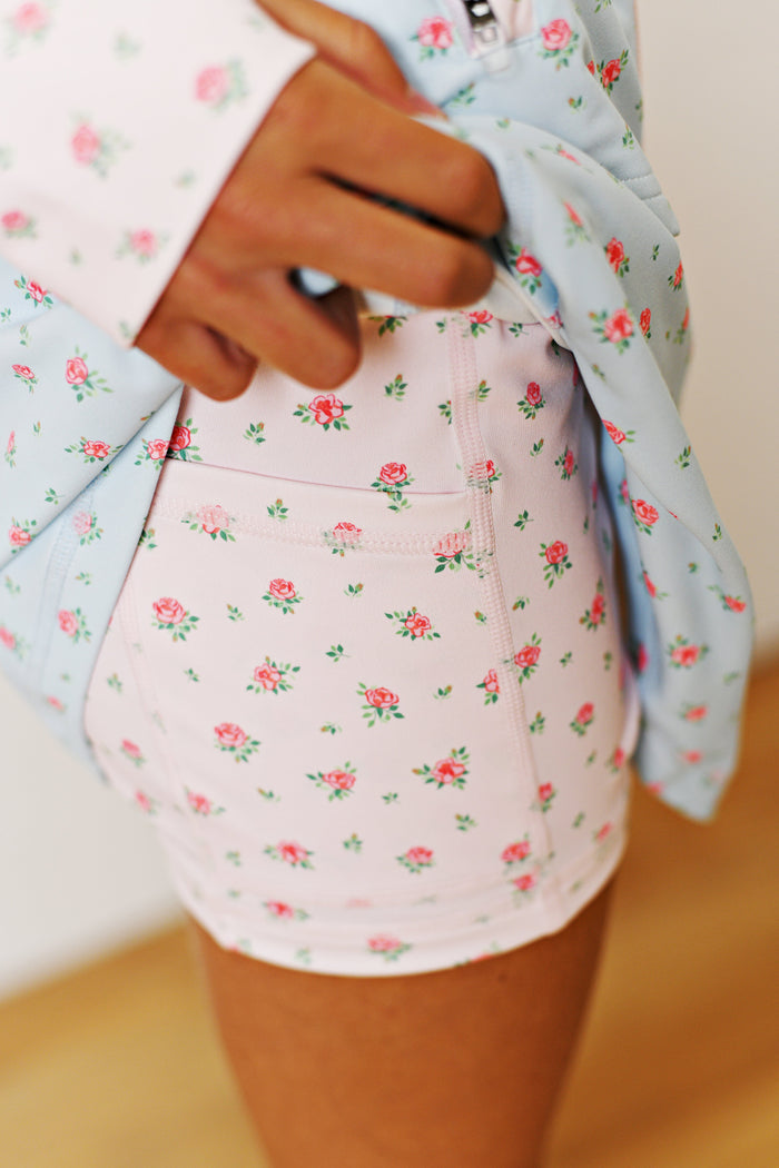 Swoon Active Fancy Floral Tennis Skirt