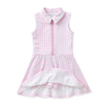Swoon Active Pink Gingham Tennis Dress