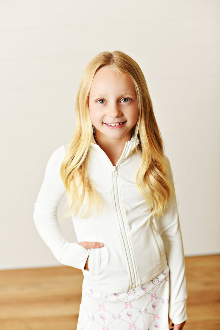 Swoon Active White Jacket