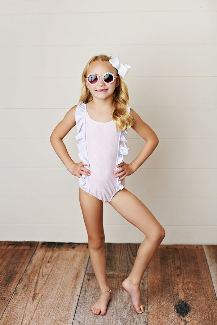 Swoon Baby Clothing Pretty Pink Ribbons & Bows UPC 50 Swim