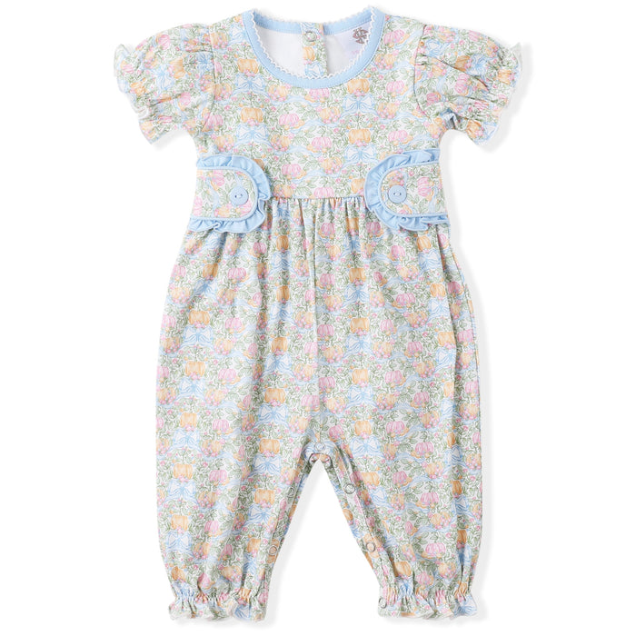 Swoon Baby Clothing Pumpkin Kate Tab Romper