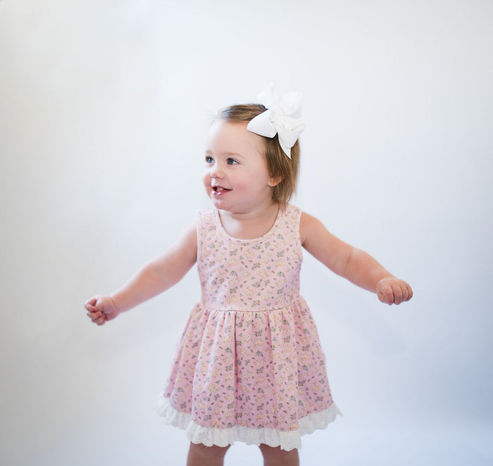 Swoon Baby Clothing Spring Bunny Bubble Eyelet Dress