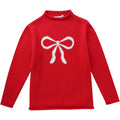 Swoon Baby Clothing White Bow Sweater
