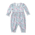 Swoon Blue Floral Romper