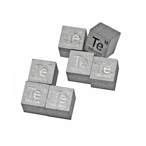 Tellurium 10mm Metal Cube - The Space Store