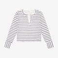 Tenly Double Bonded Reversible Long Sleeve Henley | Indigo Storm