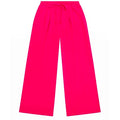 Tenly French Terry Pleated Wide Leg Pant Cerise | Cerise